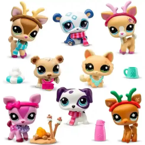 Littlest Pet Shop LPS - Littlest Pet Shop adventi kalendárium, naptár (pandamaci, cica, jegesmedve, őz, kutya) (csomagolássérült)