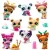 Littlest Pet Shop LPS - Littlest Pet Shop adventi kalendárium, naptár (pandamaci, cica, jegesmedve, őz, kutya) (csomagolássérült)