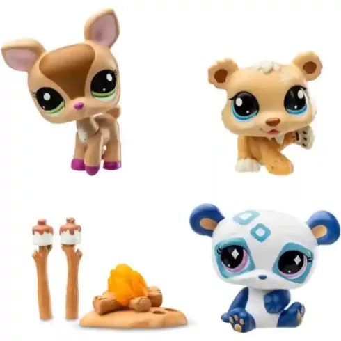 Littlest Pet Shop LPS - Littlest Pet Shop adventi kalendárium, naptár (pandamaci, cica, jegesmedve, őz, kutya) (csomagolássérült)