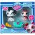 Littlest Pet Shop LPS - Katica (#149) és dalmata kutya (#156) figuraszett