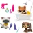   Littlest Pet Shop LPS - Wellness hétvége figurákkal (tacskó kutya (#172), sziámi cica (#173) és pomerániai törpespicc kutya (#174))