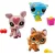 Littlest Pet Shop LPS - Bagoly (#157), őz (#158) és róka (#159) figuraszett