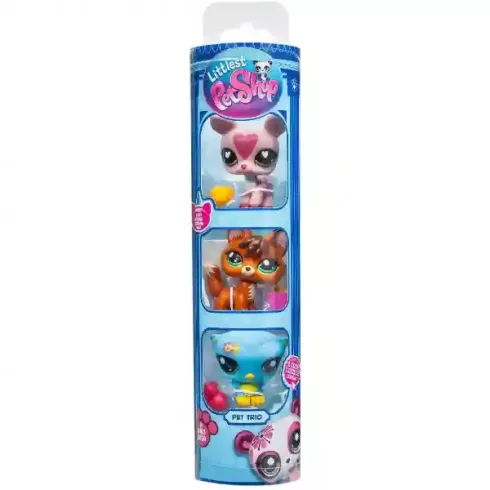 Littlest Pet Shop LPS - Bagoly (#157), őz (#158) és róka (#159) figuraszett
