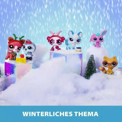 Littlest Pet Shop LPS - Littlest Pet Shop adventi kalendárium, naptár (pandamaci, bagoly, róka, őz, nyuszi, mosómedve)