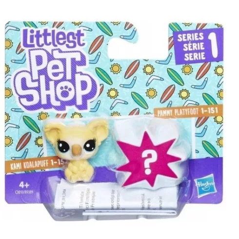 Hasbro Littlest Pet Shop LPS C3010 - Páros koala és kacsacsőrű emlős figuraszett 1. sorozat
