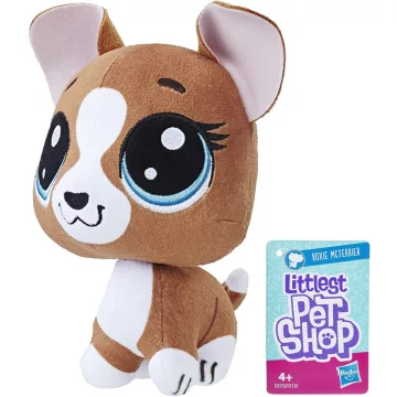   Hasbro Littlest Pet Shop LPS E0350 - Kutya plüss figura 16cm