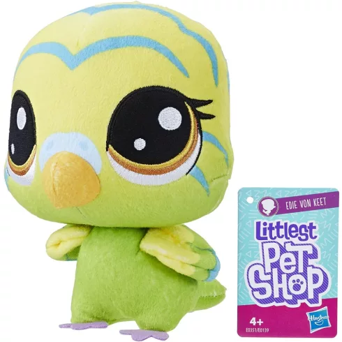 Hasbro Littlest Pet Shop LPS E0351 - Papagáj plüss figura 16cm