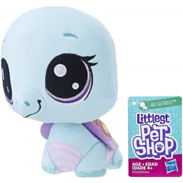  Hasbro Littlest Pet Shop LPS E0353 - Teknős plüss figura 16cm
