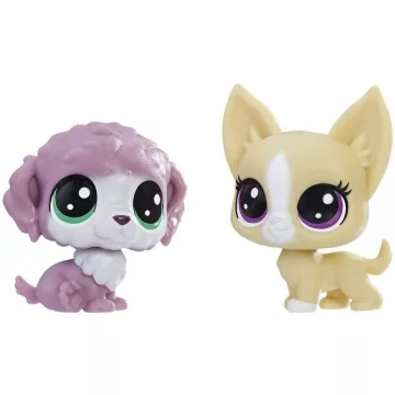   Hasbro Littlest Pet Shop LPS E0945 - Páros kutyák figuraszett 2. sorozat