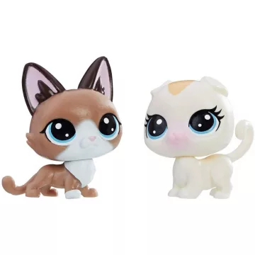   Hasbro Littlest Pet Shop LPS E0946 - Páros cicák figuraszett 2. sorozat