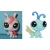 Hasbro Littlest Pet Shop LPS E0948 - Páros katica és szitakötő figuraszett 2. sorozat