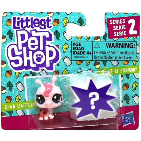 Hasbro Littlest Pet Shop LPS E0948 - Páros katica és szitakötő figuraszett 2. sorozat