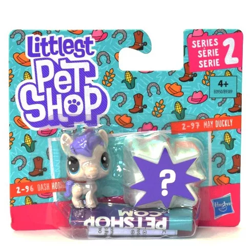 Hasbro Littlest Pet Shop LPS E0950 - Páros lovacska és kiskacsa figuraszett 2. sorozat