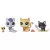 Hasbro Littlest Pet Shop LPS E1014 - Snowboardozó cicacsalád