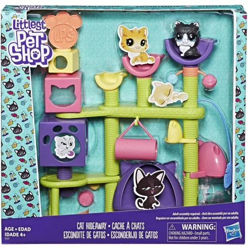 Hasbro Littlest Pet Shop LPS E2127 - Cicaház cicával