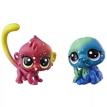   Hasbro Littlest Pet Shop LPS E2578 - Páros majom és kacsacsőrű emlős figuraszett 3. sorozat