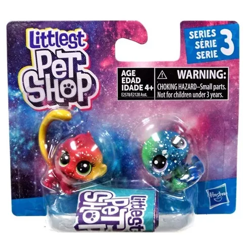 Hasbro Littlest Pet Shop LPS E2578 - Páros majom és kacsacsőrű emlős figuraszett 3. sorozat
