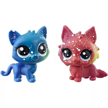   Hasbro Littlest Pet Shop LPS E2579 - Páros róka és cica figuraszett 3. sorozat