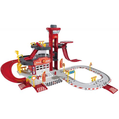 Majorette Creatix - Mentőállomás autópálya járművekkel (212050019)