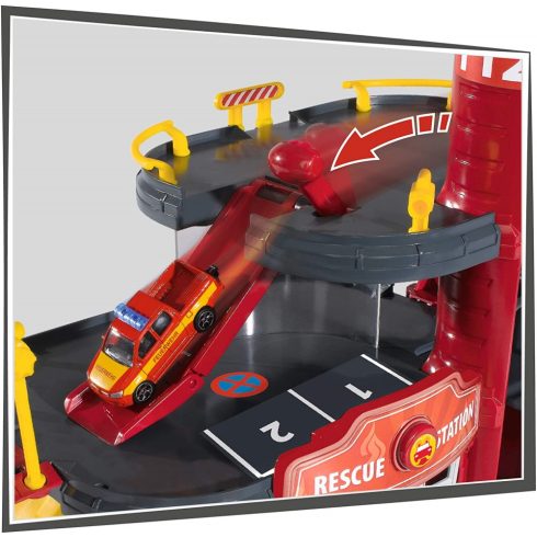 Majorette Creatix - Mentőállomás autópálya járművekkel (212050019)