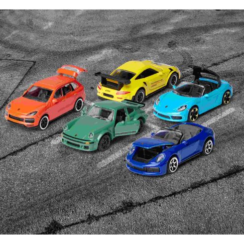 Majorette Prosche autópálya játék kisautókkal