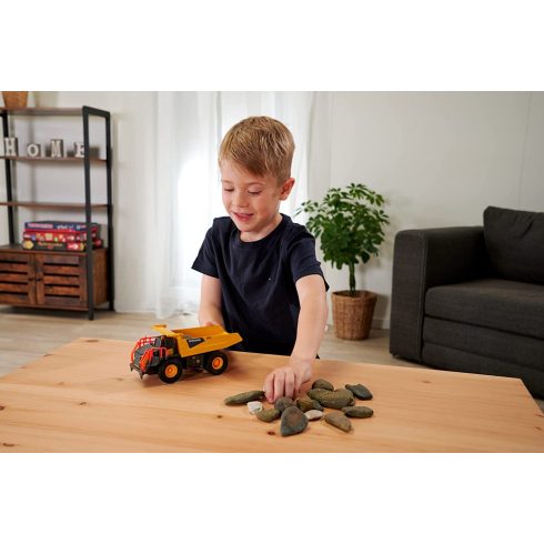 Majorette Volvo dömper fénnyel és hanggal 20cm