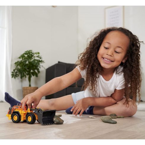 Majorette Volvo homlokrakodó fénnyel és hanggal 21cm