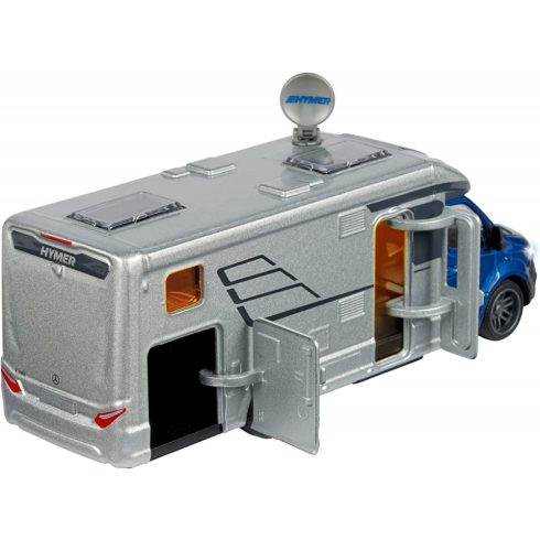 Majorette Hymer lakóautó fénnyel és hanggal 19cm