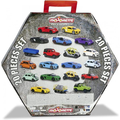 Majorette 20db-os fém kisautó készlet