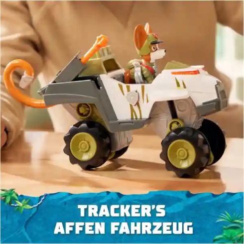 Mancs őrjárat - Dzsungel kutyik: Tracker és átalakuló majom járműve kilövővel, Paw Patrol mese