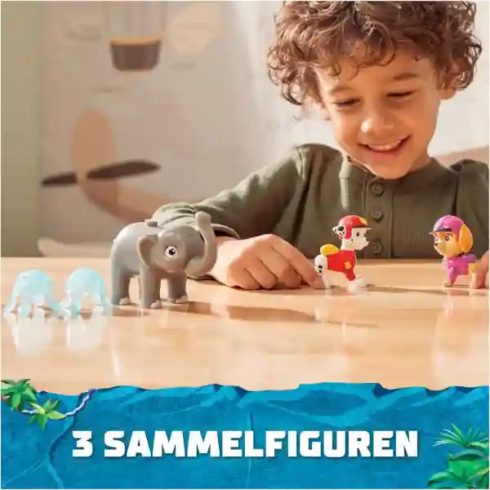 Mancs őrjárat - Dzsungel kutyik: Skye, Marshall és elefánt figuraszett