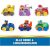 Mancs őrjárat - Pup Squad Racers: Ajándékszett 6db versenyjárművel, Paw Patrol
