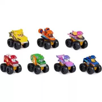   Mancs őrjárat - Rescue Wheels: Ajándékszett 7db versenyjárművel, Paw Patrol