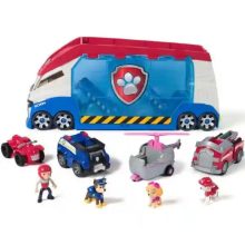   Mancs őrjárat - Paw Patroller csapatszállító kamion hanggal, 4 figurával és járművel