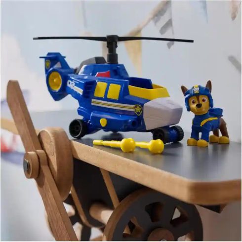 Mancs őrjárat - Air Rescue: Légimentők Chase és rendőrségi helikoptere kilövővel, Paw Patrol
