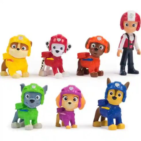 Mancs őrjárat - Air Rescue: Légimentők ajándékszett 6db kutyi és 1db Ryder figurával, Paw Patrol