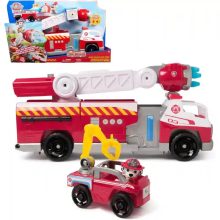   Mancs őrjárat - Marshall interaktív tűzoltóautó 50cm mentőjárművel, Paw Patrol