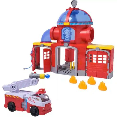 Mancs őrjárat - Fire Rescue: Interaktív tűzoltóállomás tűzoltóautóval, Paw Patrol