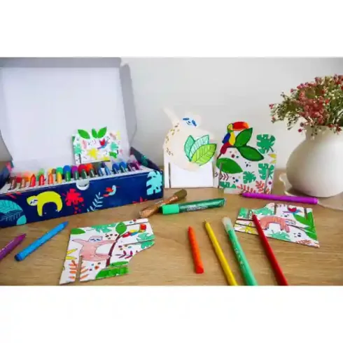 Maped Creativ 50 darabos színezőkészlet írószertartóval