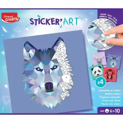 Maped Creativ állatos matricás készlet