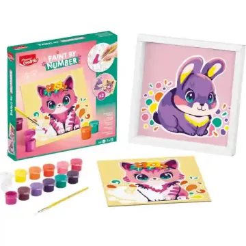 Maped Creativ számozott festőkészlet (cica és nyuszi)