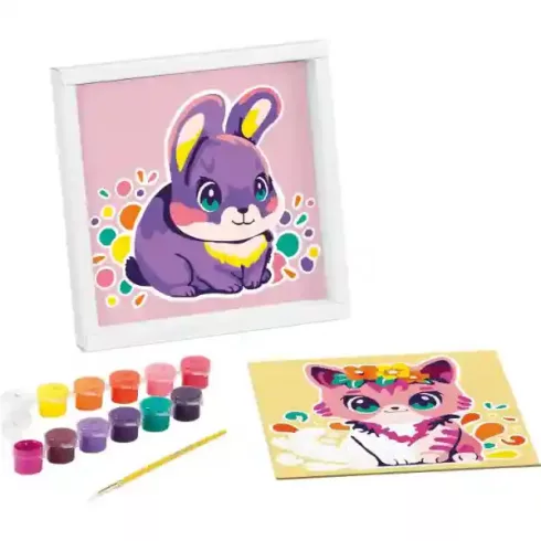 Maped Creativ számozott festőkészlet (cica és nyuszi)