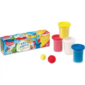 Maped Creativ 4 tégelyes színes gyurma készlet