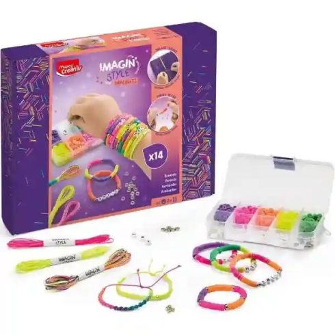 Maped Creativ neon karkötő készítő készlet