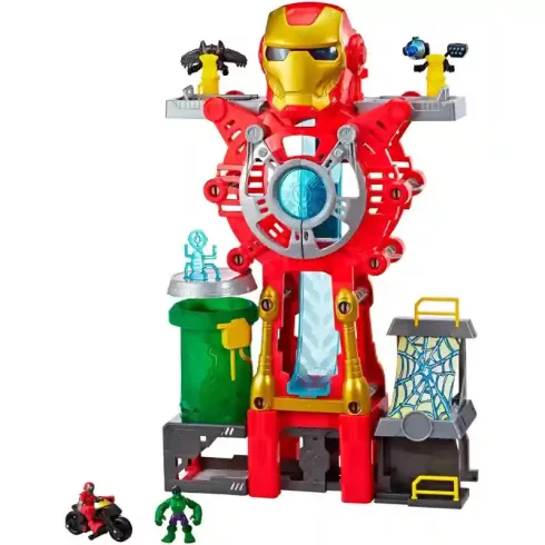 Hasbro Marvel Super Hero Adventures Vasember óriás interaktív főhadiszállása játékkészlet