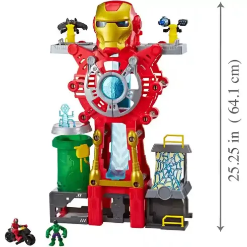 Hasbro Marvel Super Hero Adventures Vasember óriás interaktív főhadiszállása játékkészlet