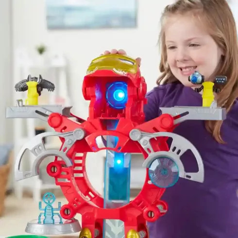 Hasbro Marvel Super Hero Adventures Vasember óriás interaktív főhadiszállása játékkészlet