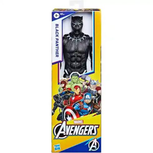Hasbro Marvel Bosszúállók Titan Hero Series - Fekete Párduc akciófigura 30cm, Avengers, Black Panther