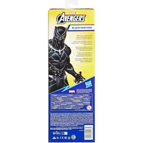 Hasbro Marvel Bosszúállók Titan Hero Series - Fekete Párduc akciófigura 30cm, Avengers, Black Panther