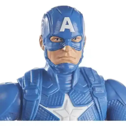 Hasbro Marvel Bosszúállók Titan Hero Series - Amerika kapitány akciófigura 30cm, Avengers, Captain America